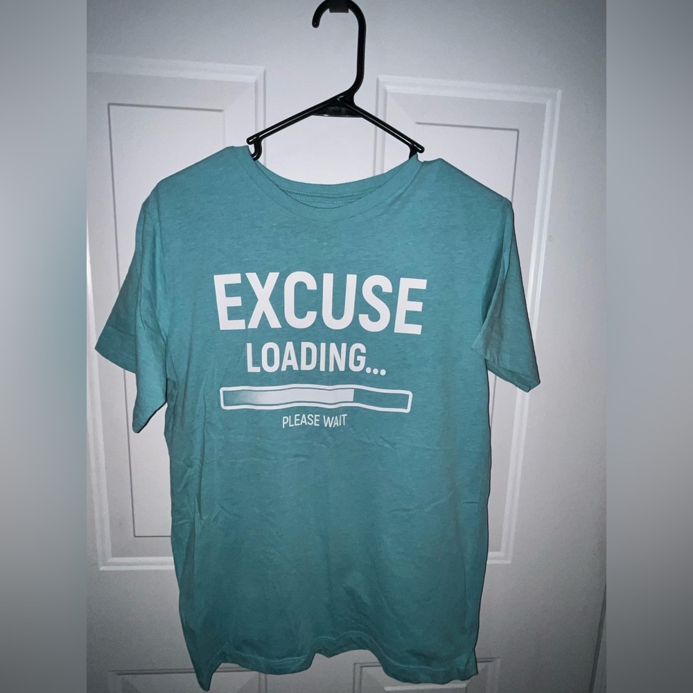 EUC Children’s Place Boy’s “Excuse Loading…Please Wait” Tee - Sz XXL/16